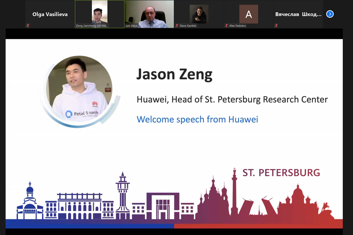 Руководитель Санкт-Петербургского исследовательского центра Huawei Джейсон Цзен подчеркнул, что компания Huawei заинтересована в сотрудничестве с СПбПУ 