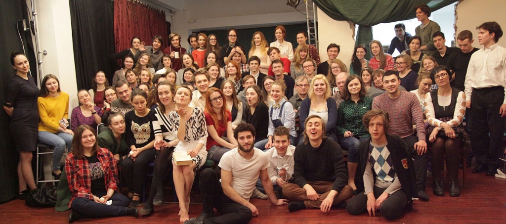 Участники пятидневного интенсива в театре Солнце Сибири 