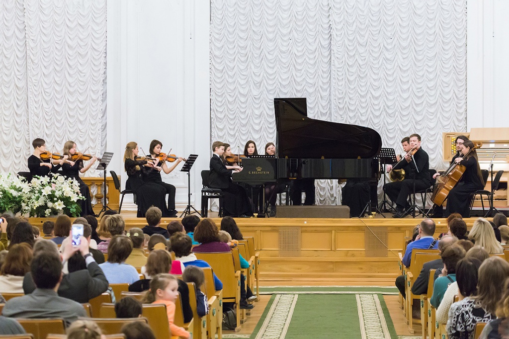 Музыкально-практическое занятие Мастерская детских талантов в Белом зале СПбПУ