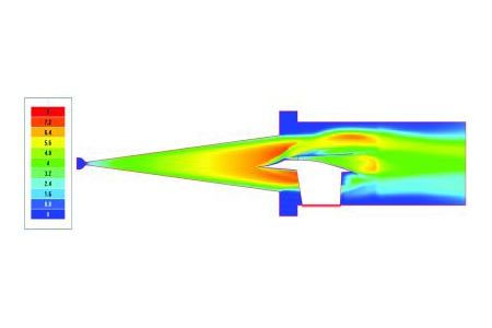 Численное моделирование движения жидкости и газа в программном комплексе FlowVision