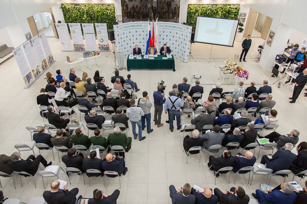Заседание Совета ректоров вузов Санкт-Петербурга состоялось в новом Научно-исследовательском корпусе СПбПУ
