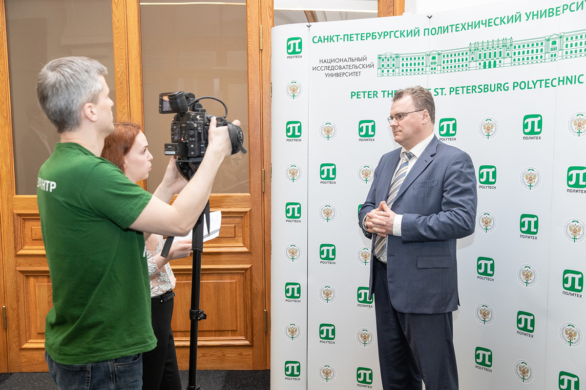 Олег Егорычев рассказал о перспективных областях сотрудничества с Политехом 