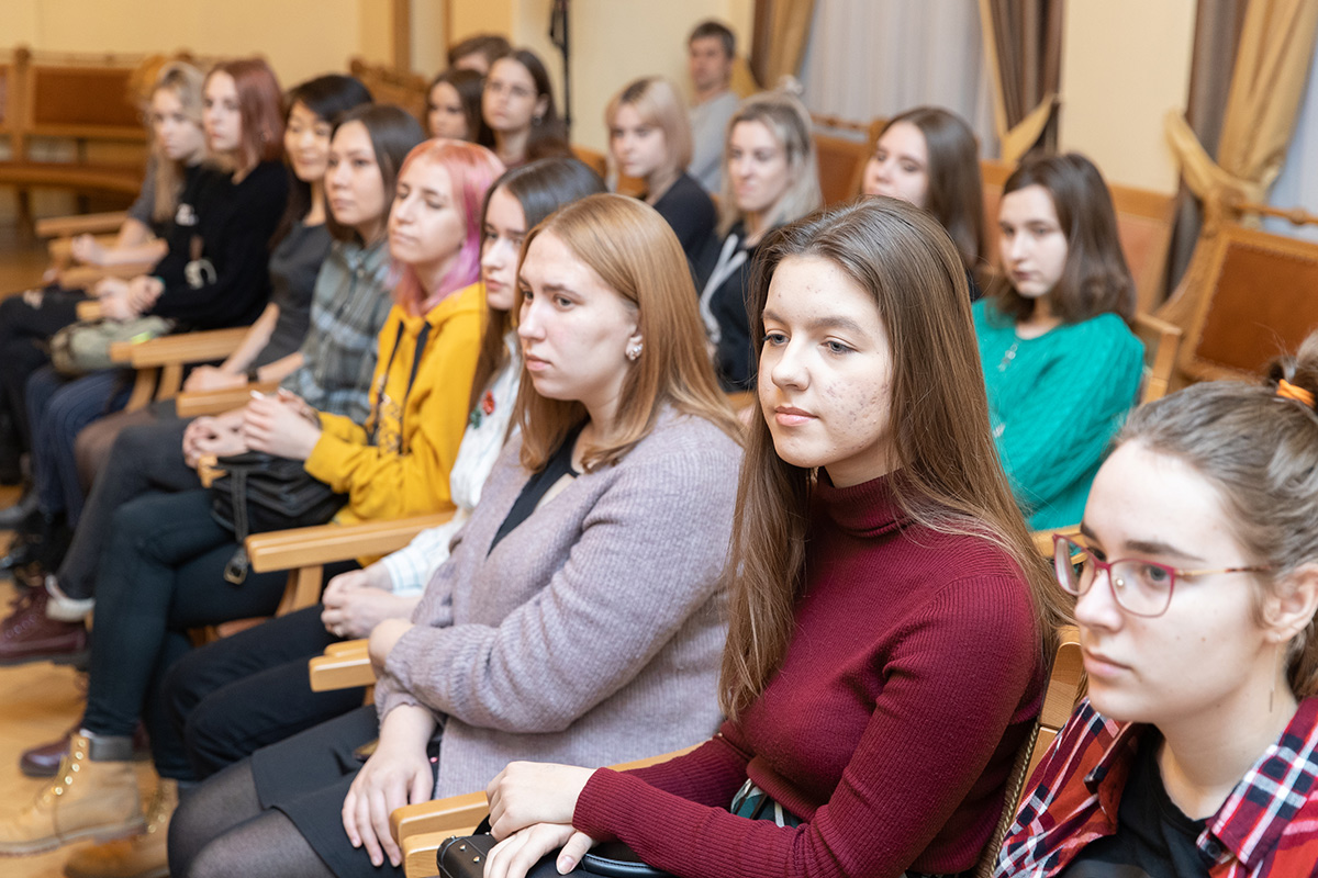 На презентации присутствовали студенты Политеха 