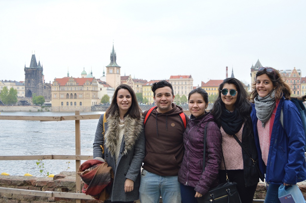 Во время учебы проблем с общением не возникало – студенты Erasmus+ в трехдневном путешествии в Праге 
