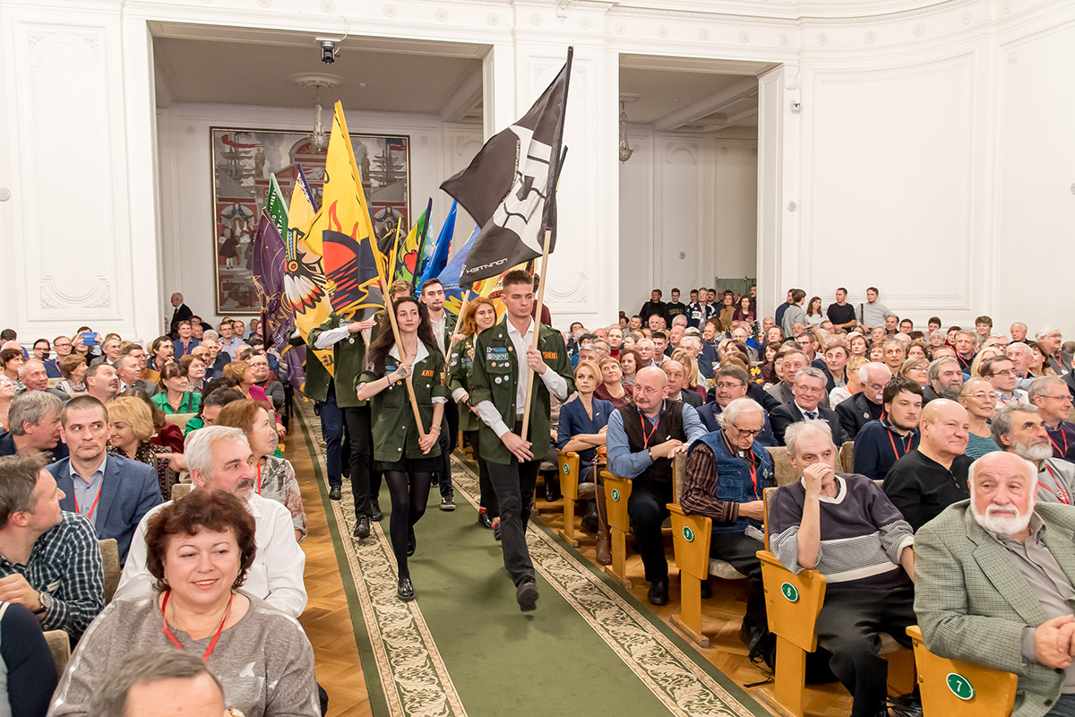 Одним из ярких событий данного мероприятия стало выступление студотрядов 