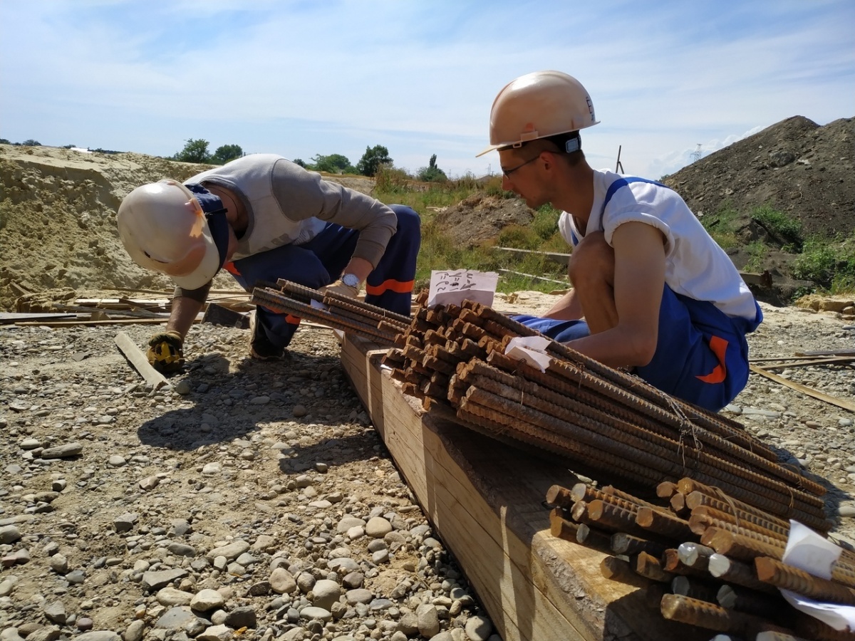 Студенческий строительный отряд «Вихрь» на трудовом сезоне в Анапе