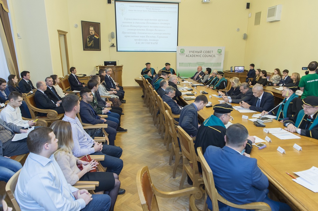 В СПбПУ прошло заседание Ученого совета В СПбПУ прошло заседание Ученого совета