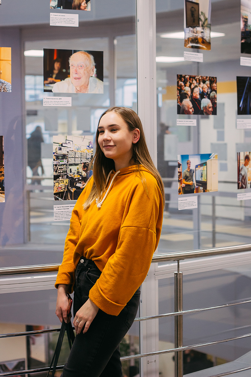 Студентка 1 курса Дарья КИРЕЕВА – победительница в номинации Наука в лицах 