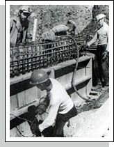 Cтуденты-политехники  на строительстве Саяно-Шушенской ГЭС. 1970-1980