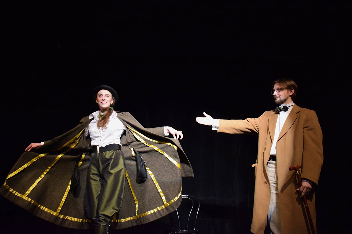 Фото спектакля «АПЧех и Charlotte. Диалоги» с официальной страницы фестиваля в Facebook 