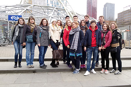 Поездка студентов ИЭИ в Голландию