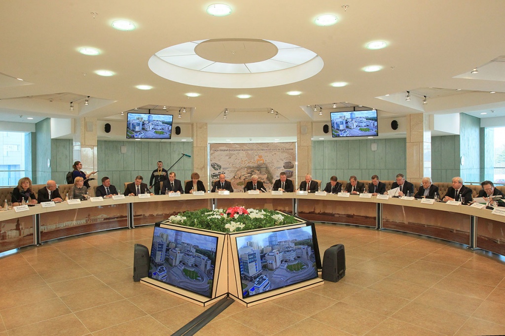 Заседание Научно-технического совета Санкт-Петербурга прошло в Центре им. Алмазова 29 марта 2016 года