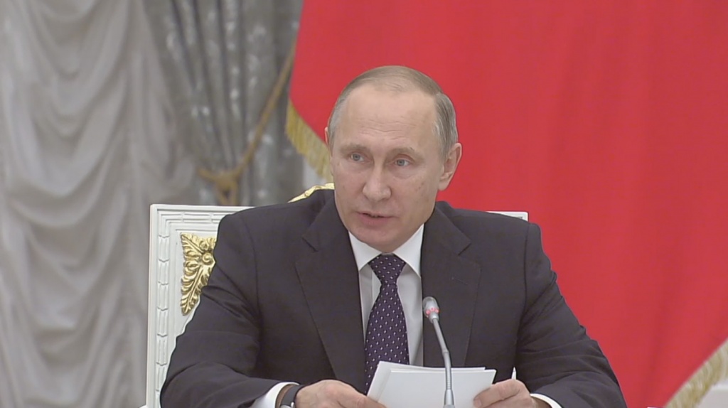 В.В. Путин - Необходимо мотивировать молодежь заниматься наукой именно в России, работать в интересах нашей экономики