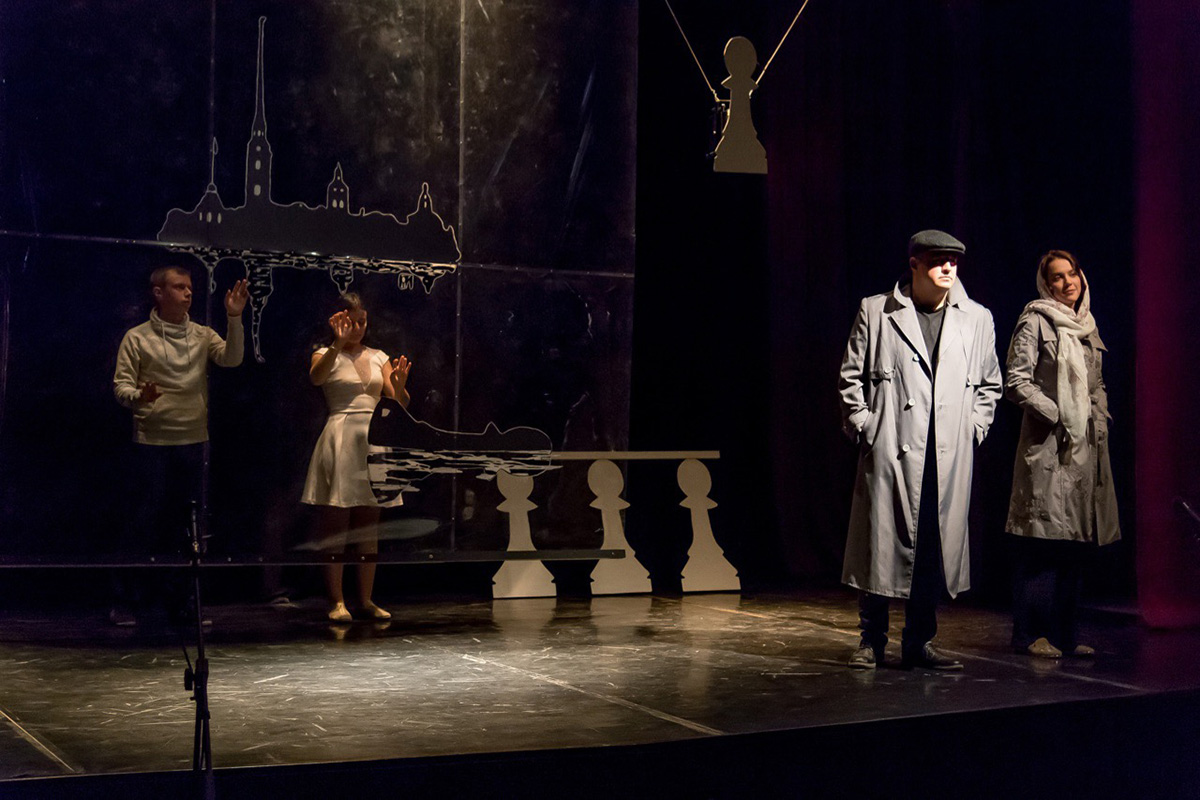 Политех представлял спектакль «Однофамилец» 