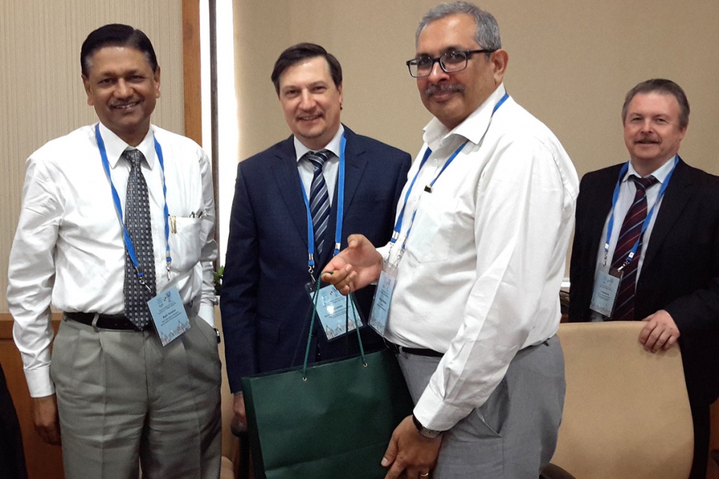 Приветственная встреча с административным составом Индийского Технологического Института Бомбея