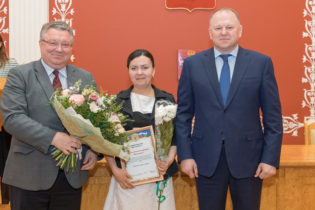 Ректор СПбПУ А.И. Рудской, Е.А. Попугаева и полпред Президента РФ в СЗФО Н.Н. Цуканов Ректор СПбПУ А.И. Рудской, Е.А. Попугаева и полпред Президента РФ в СЗФО Н.Н. Цуканов