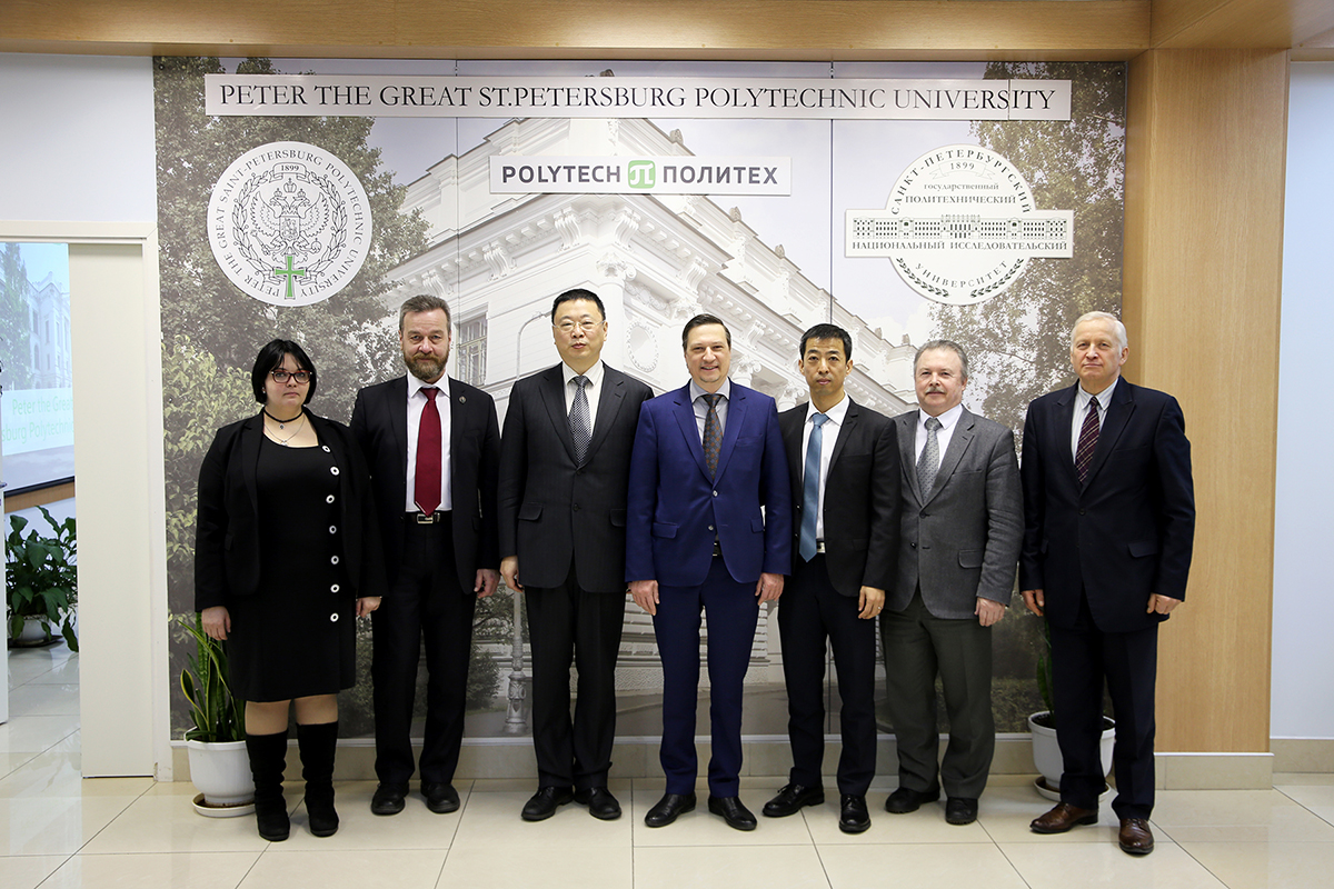 Делегация Генерального консульства КНР в Санкт-Петербурге посетила СПбПУ