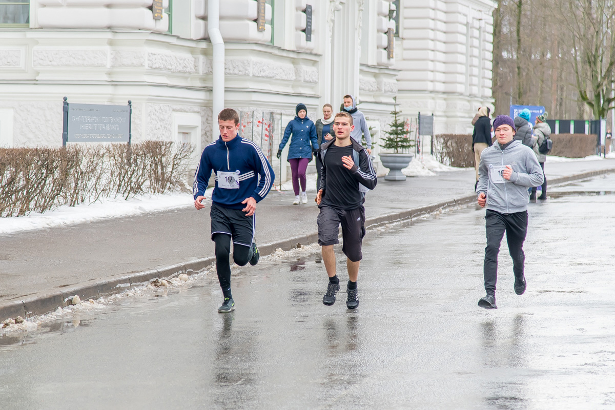 Участники преодолели дистанцию 3,14 км