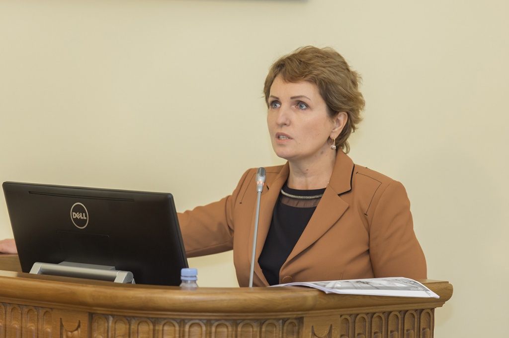 Е.М. Разинкина представила отчет об образовательной деятельности СПбПУ в 2016/2017 учебном году Е.М. Разинкина представила отчет об образовательной деятельности СПбПУ в 2016/2017 учебном году