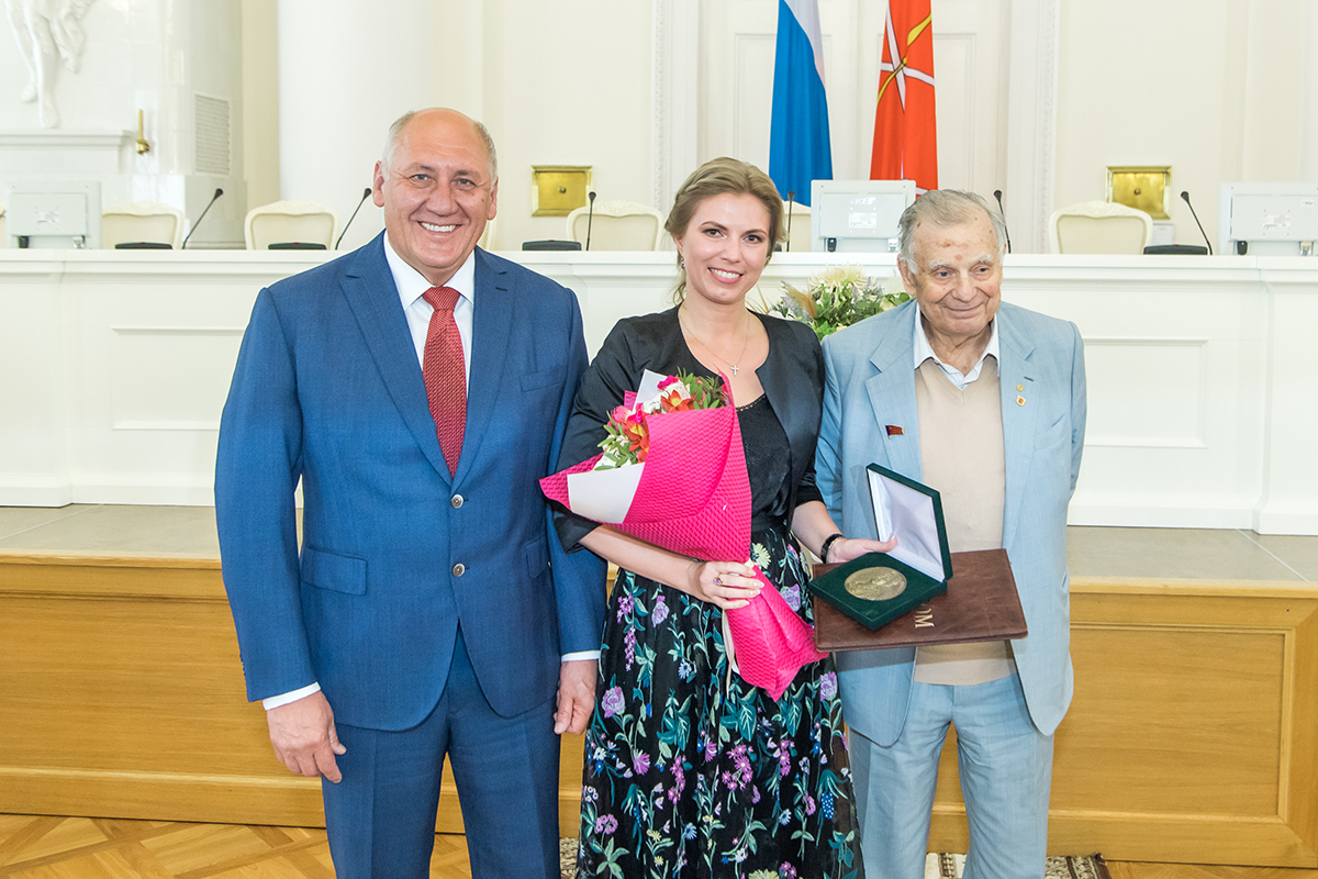 Премию за достижения в области науки и техники получила И.А. Рудская Премию за достижения в области науки и техники получила И.А. Рудская