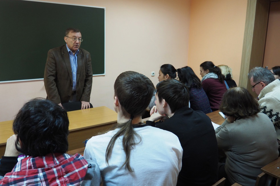 В Политехе Л.И. Перловский прочитал три лекции В Политехе Л.И. Перловский прочитал три лекции