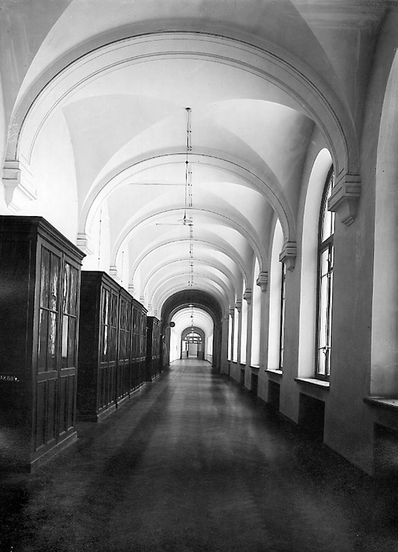 Коридор в химическом корпусе.1902 Коридор в химическом корпусе.1902