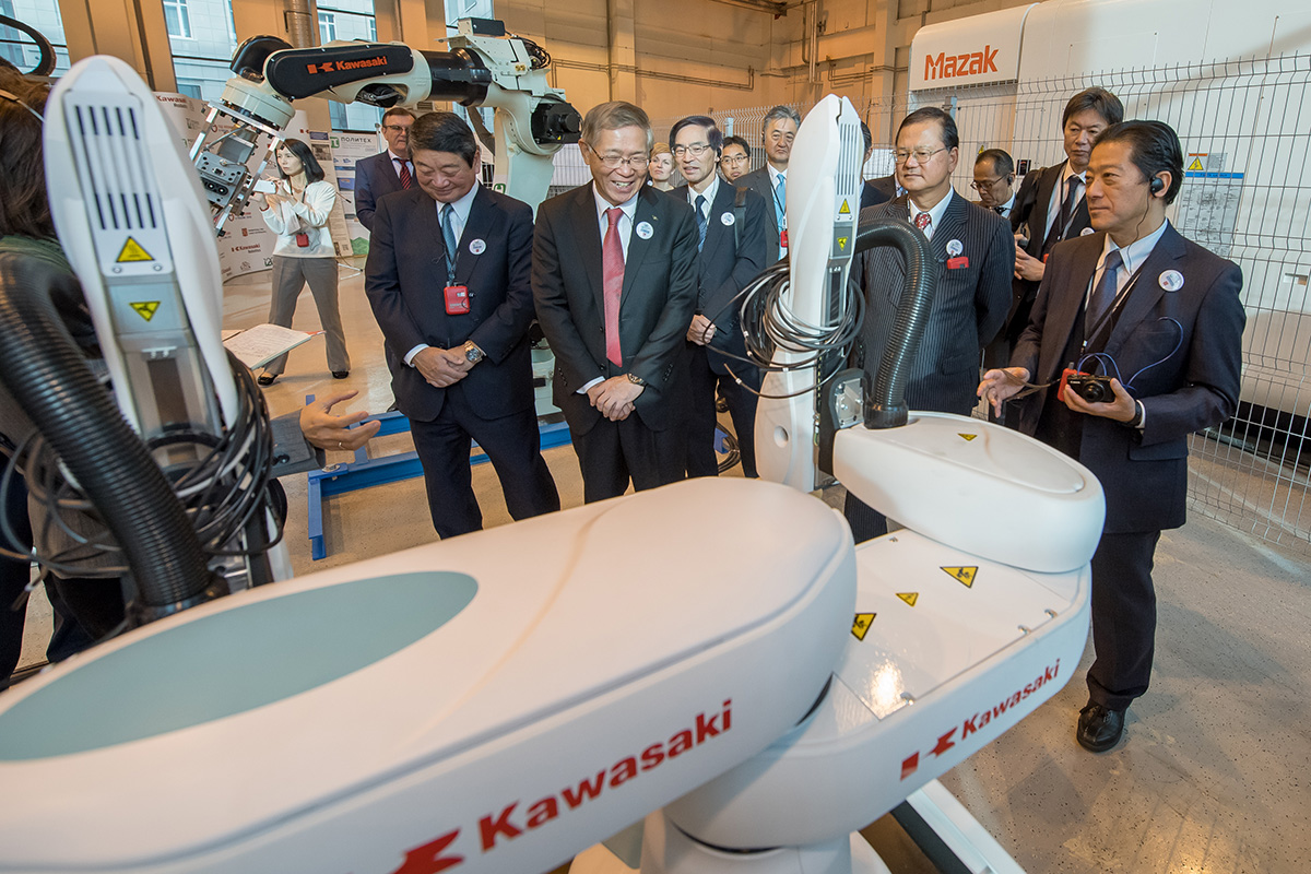 Делегация РОТОБО в НОЦ Kawasaki-Политех Делегация РОТОБО в НОЦ Kawasaki-Политех