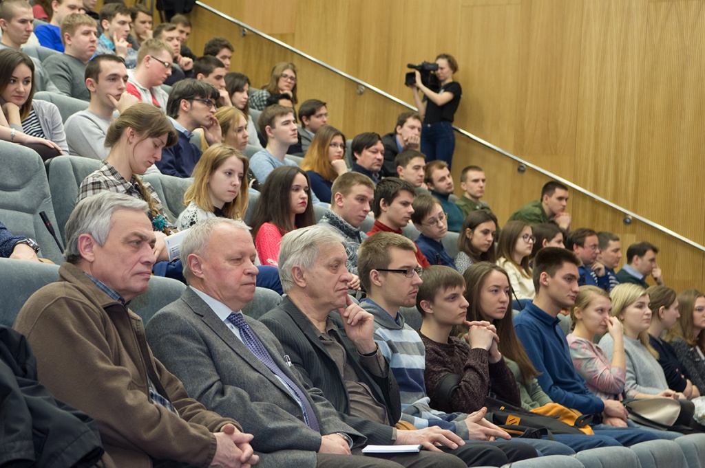 Лекция академика РАН вызвала большой интерес не только у студентов и аспирантов, но и преподавателей СПбПУ