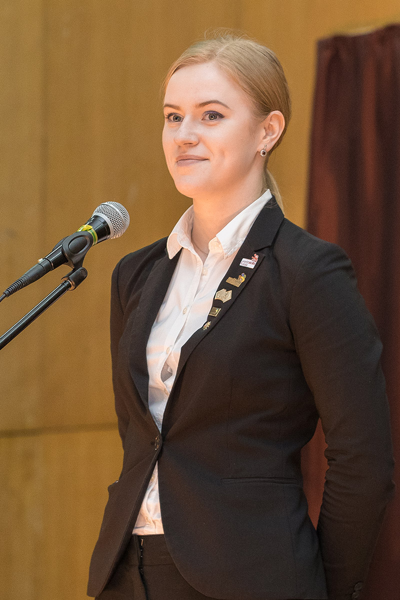 Студентка Анна Мелец взяла бронзу на чемпионате EuroSkills в Будапеште Студентка Анна Мелец взяла бронзу на чемпионате EuroSkills в Будапеште