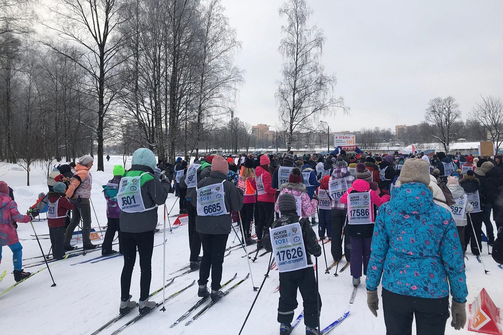 Районная массовая лыжная гонка «Калининская лыжня-2021» 