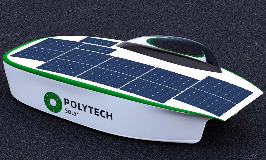 Электромобиль, работающий на солнечной энергии, создается для участия в крупнейшей международной гонке солнцемобилей World Solar Challenge