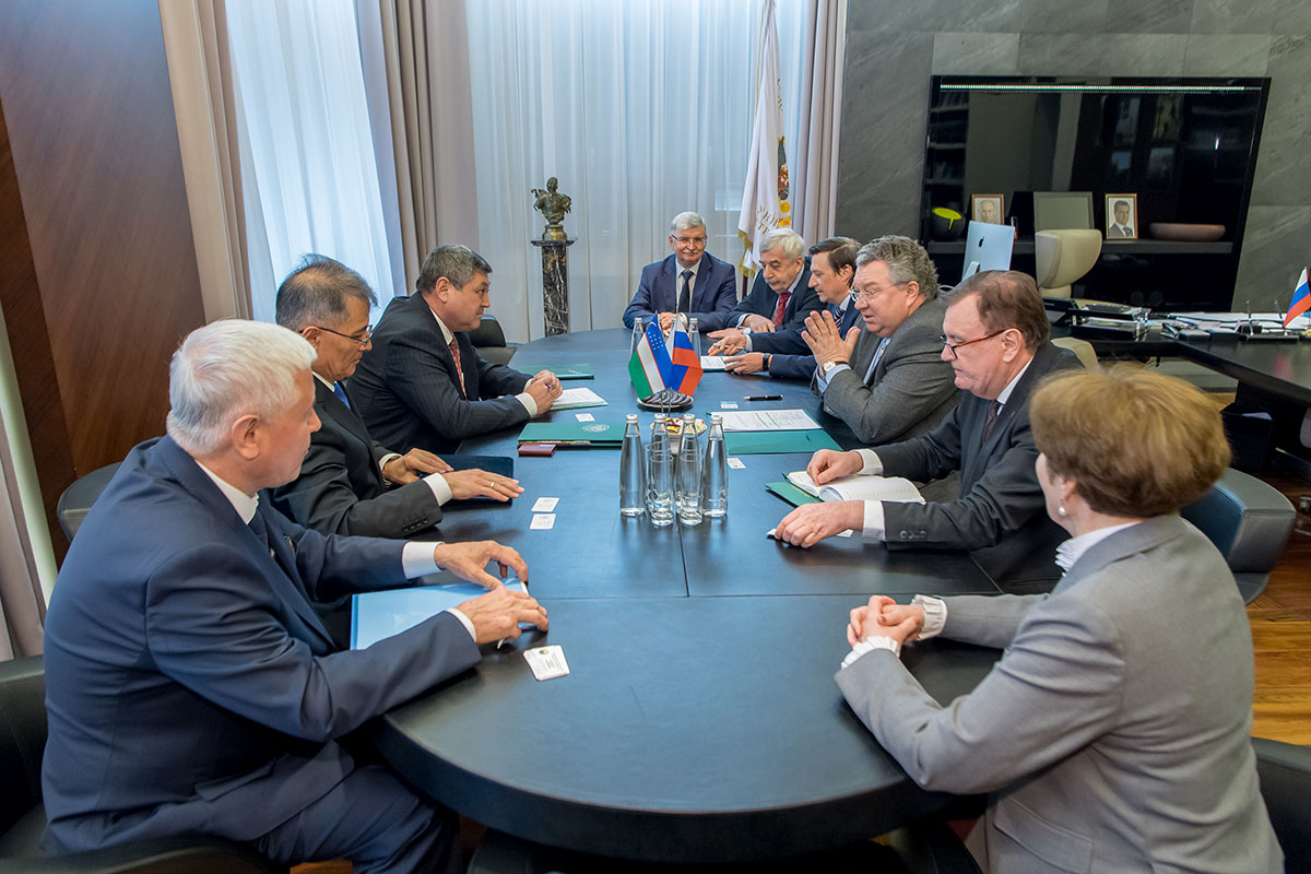Во время переговоров с делегацией ТашГТУ обсуждались возможности развития сотрудничества 