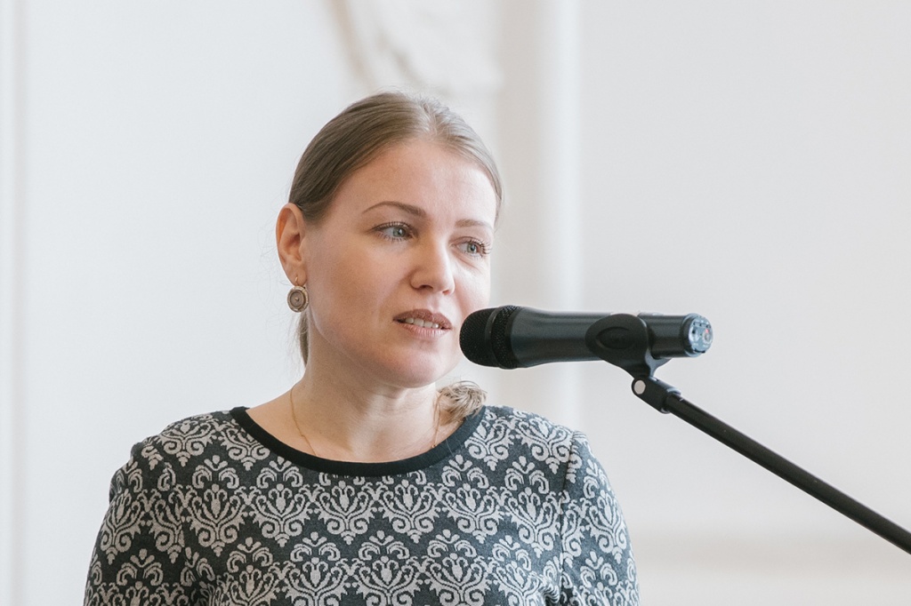 Директор Культурно-образовательного комплекса, директор Фонда развития и содействия социальным, культурным, научным и образовательным проектам Белого зала СПбПУ М.С. Арканникова Директор Культурно-образовательного комплекса, директор Фонда развития и содействия социальным, культурным, научным и образовательным проектам Белого зала СПбПУ М.С. Арканникова