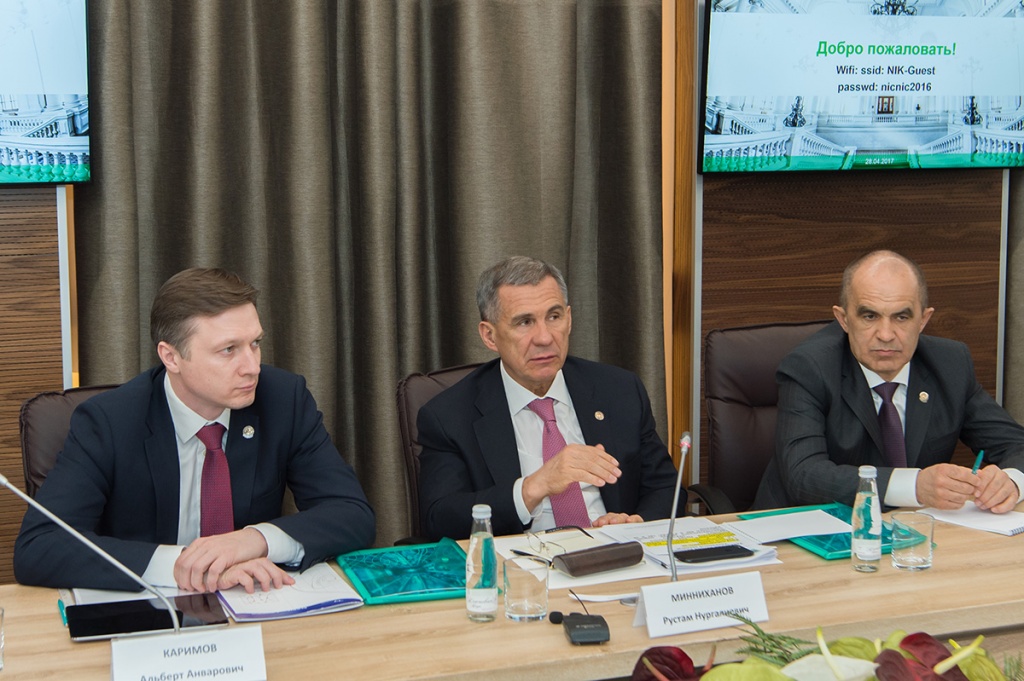  Президент Республики Татарстан Р.Н. Минниханов отметил, что Политех находится в русле современных тенденций