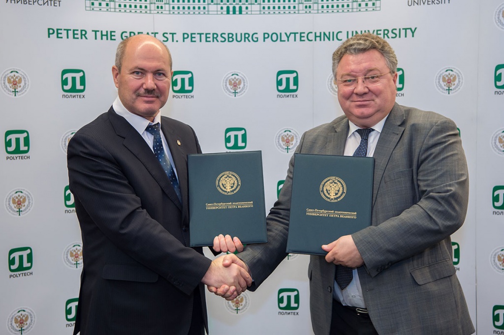 Ректоры БГТУ и СПбПУ подписали соглашение о стратегическом сотрудничестве