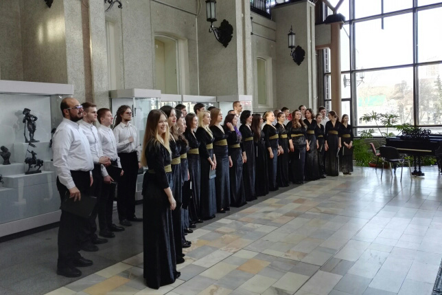  Молодежный хор ПОЛИГИМНИЯ принял участие в Международном хоровом конкурсе-фестивале EURASIA CANTAT-2017