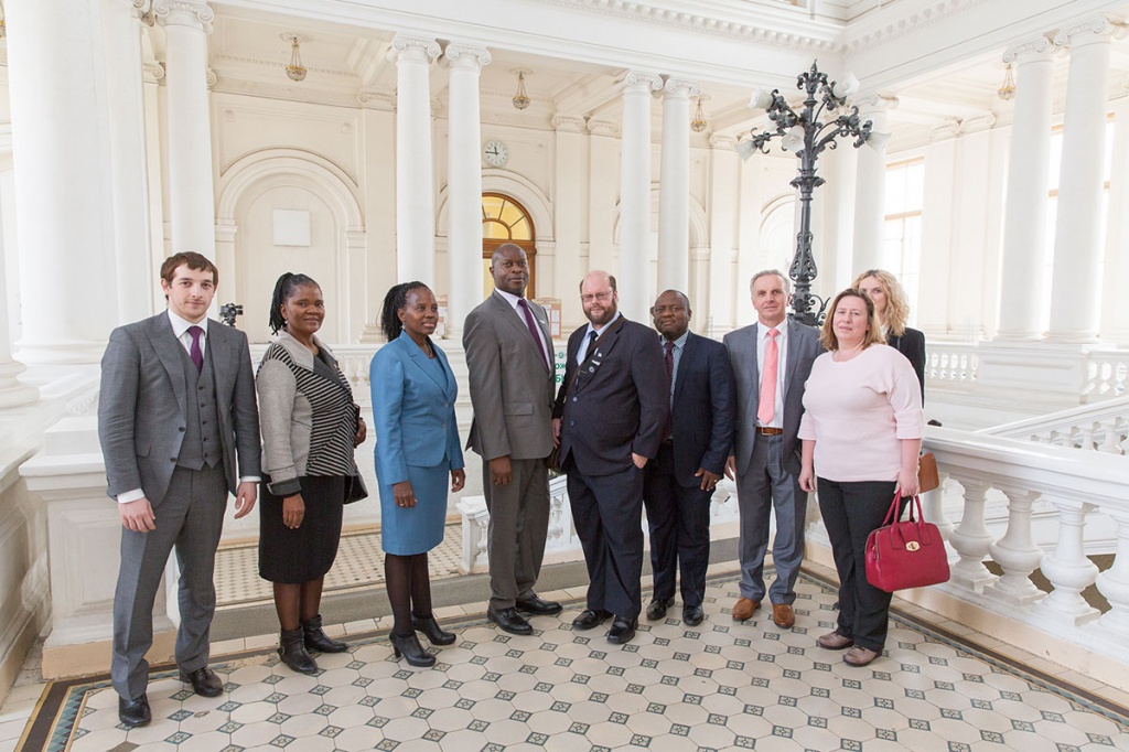 Члены делегации из Республики Ботсвана ознакомились с условиями обучения и проживания иностранных студентов в СПбПУ