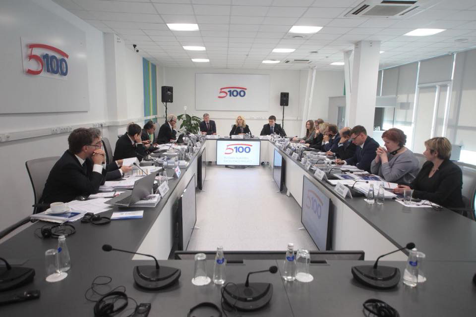 СПбПУ представил доклад на заседании Международного Совета по повышению конкурентоспособности ведущих вузов РФ 