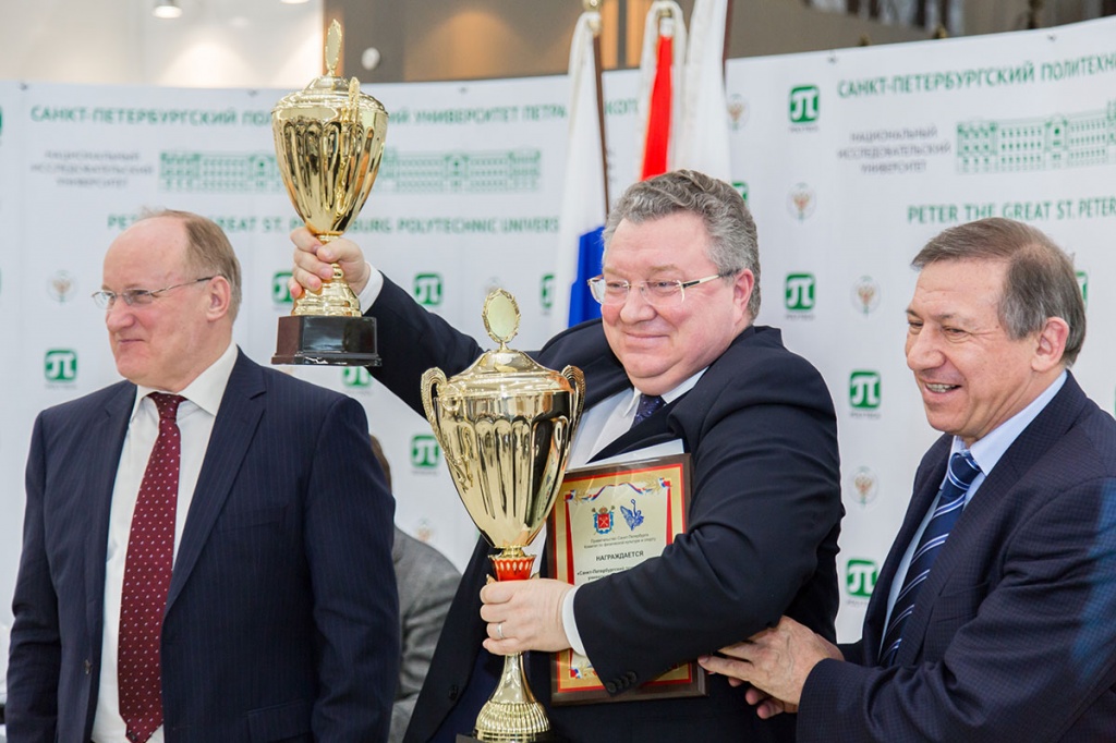 Политехнический университет уже в третий раз стал абсолютным победителем среди вузов города по организации спортивных мероприятий