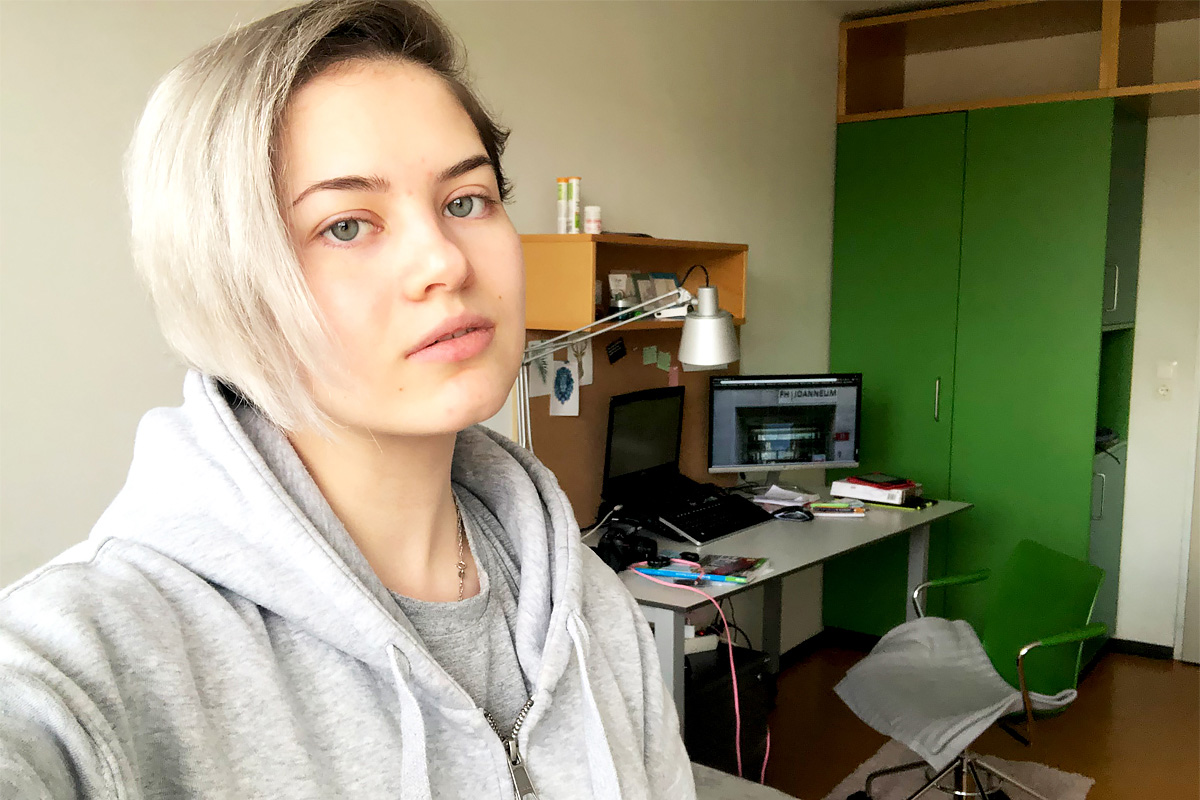 Студентка СПбПУ Анна ОЖИГОВА рассказала об обучении в Австрии  