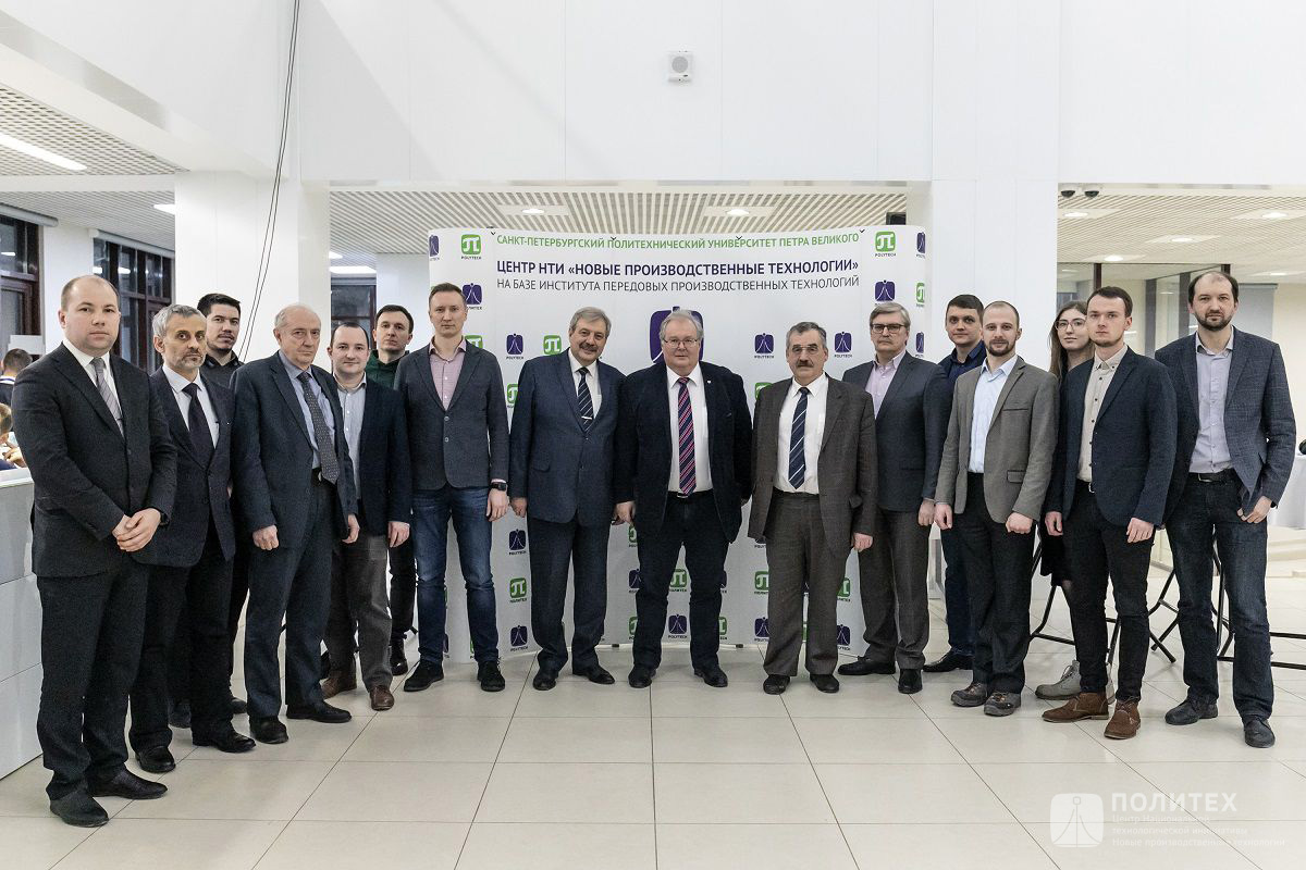 Центр НТИ СПбПУ посетила делегация НИЦ «Институт имени Н.Е. Жуковского»
