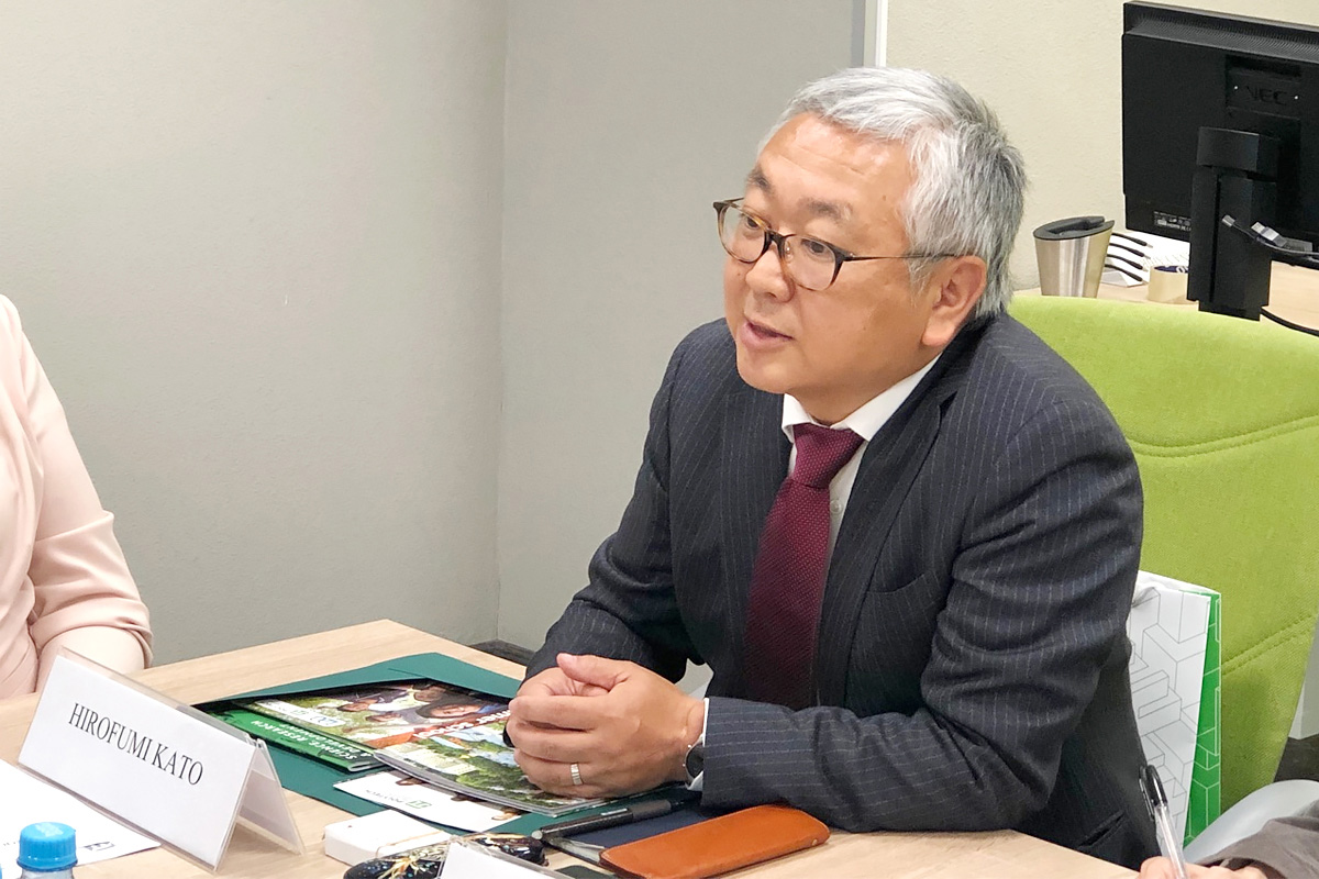 Профессор университета Хоккайдо Хирофуми Като рассказал о возможных направлениях сотрудничества 