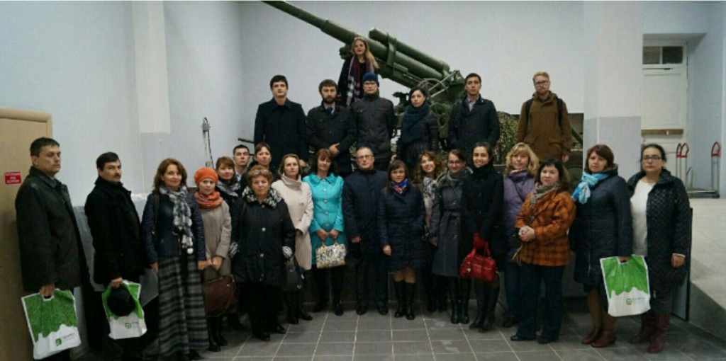 Для участников семинара-совещания была организована экскурсия по территории Политеха, также они посетили Центр патриотического воспитания молодежи СПбПУ Для участников семинара-совещания была организована экскурсия по территории Политеха, также они посетили Центр патриотического воспитания молодежи СПбПУ