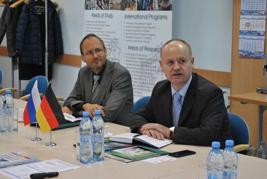 Представители Генерального консульства ФРГ в СПб отметили достижения СПбПУ в области сотрудничества с немецкими коллегами