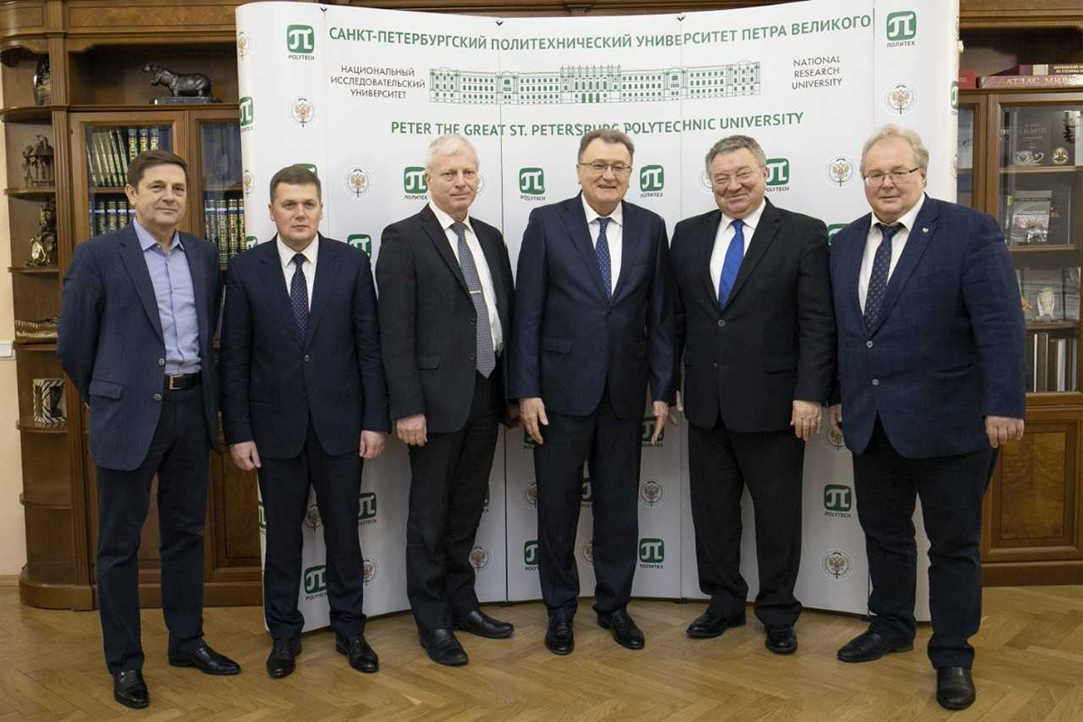 Делегация ГК Росатом посетила СПбПУ Делегация ГК Росатом посетила СПбПУ