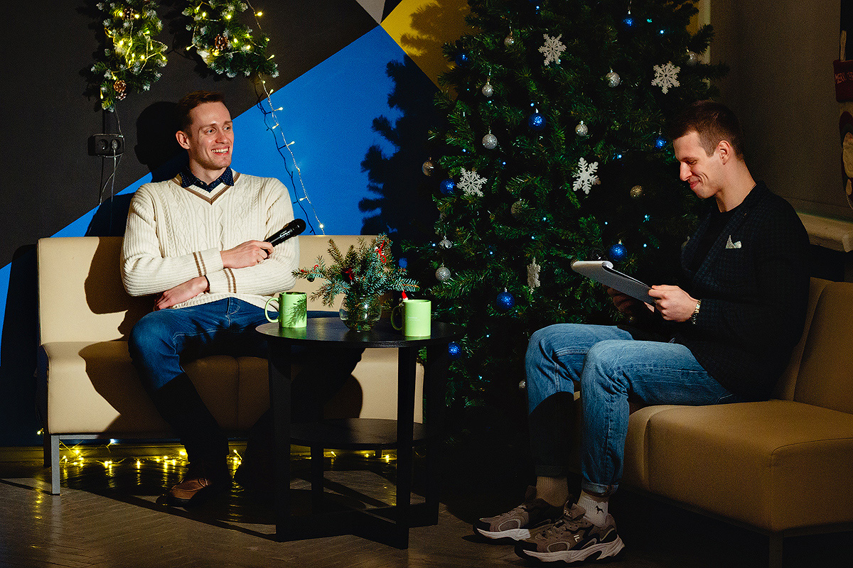 Cтудклуб Политеха устроил Christmas show в прямом эфире Cтудклуб Политеха устроил Christmas show в прямом эфире