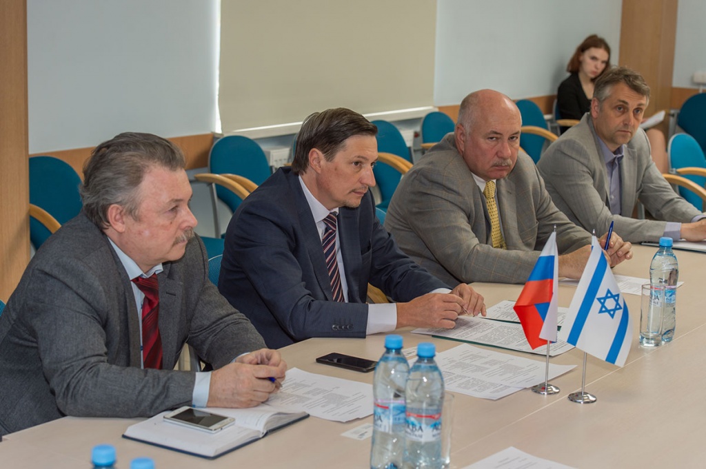 Руководство Политехнического университета на встрече с генеральным консулом Израиля и представителями Ариэльского университета Руководство Политехнического университета на встрече с генеральным консулом Израиля и представителями Ариэльского университета