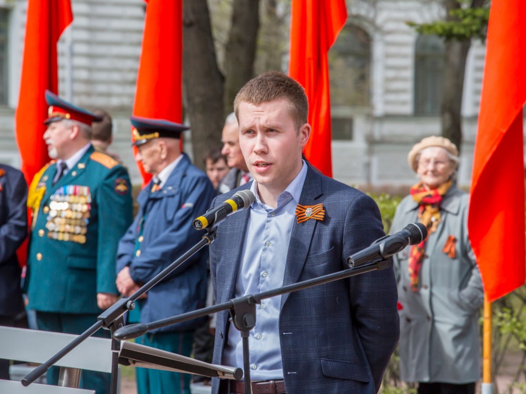 Председатель профкома студентов и аспирантов СПбПУ М.А. Пашоликов