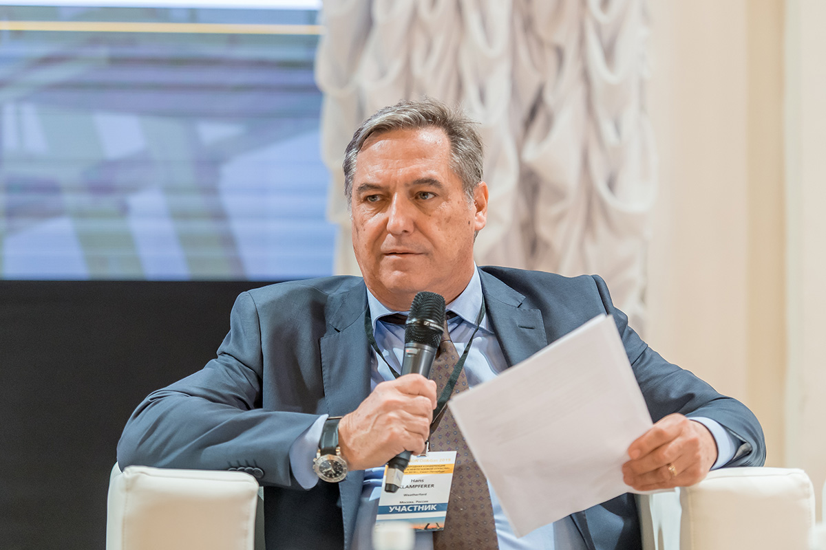 Вице-президент компании Везерфорд Ханс КЛАМПФЕРЕР Вице-президент компании Везерфорд Ханс КЛАМПФЕРЕР