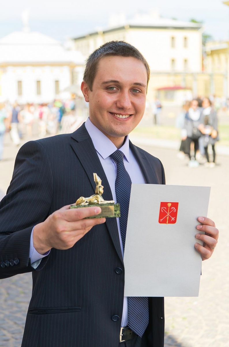 Дмитрий Третьяков стал лучшим выпускником вузов Санкт-Петербур